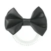Bowtique Spiral Hair Ring Meets Bow (True Black) 1 St.
