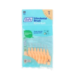 Extra Soft Interdentalbürsten 1 orange (0,45 mm) 8 St.