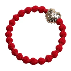 Gold Diamanté Bubble Heart