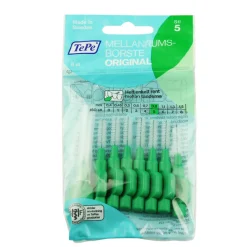 Original Interdentalbürsten 5 grün (0,8 mm) 8 St.