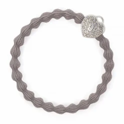 Silver Bling Heart Lock